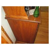 Solid 2pc Wood Buffet Hutch with up...