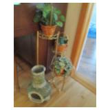 Vintage stoneware stovepipe vessel ...