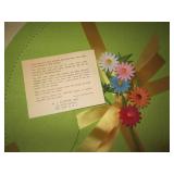 Misc springtime wall and table deco...