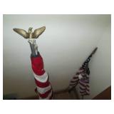 Variety of outdoor American flag de...