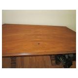 Decorative Wood Base entry table...