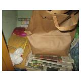 Huge supply of envelopes, light bul...