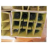 Gold rimmed floral etched stemware ...