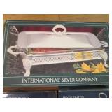 Silver Plated serving trays, 2-qt l...