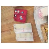 Storage tote containing a huge vari...