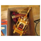 Tabletop serving bowl towers and Ch...