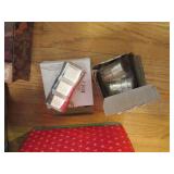 Tabletop serving bowl towers and Ch...