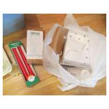 Storage tote containing new in pack...