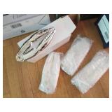 Silver Plated stair-step server, se...