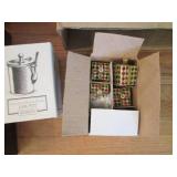 New in box porcelain flatware caddi...