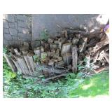 Stack of fire starter kindling...