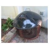 Metal framed raised and cage enclos...