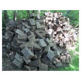 Huge stack of dried out firewood (b...
