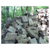 Huge stack of dried out firewood (b...