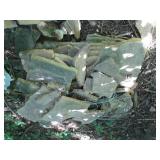 Pile of stone/shale landscape rock ...