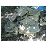 Pile of stone/shale landscape rock ...