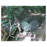 Large bundle of wood Outdoor chairs...