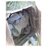 Outdoor composted, mobile hose reel...