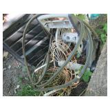 Outdoor composted, mobile hose reel...