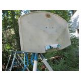 Vintage Metal framed swing set with...