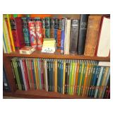 Bookshelf and its entire contents. ...