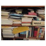 Bookshelf and its entire contents. ...