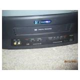 Vintage Emerson television with bui...