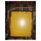 USA themed wall decor...