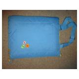 Blanket that folds and zips up into...