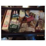 Top right dresser drawer contents. ...
