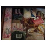 Top right dresser drawer contents. ...