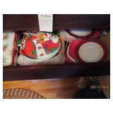 Dresser drawer contents. Christmas ...