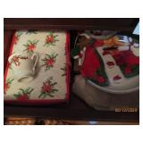 Dresser drawer contents. Christmas ...