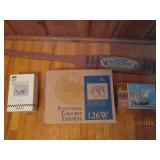 Home decor and footstool...