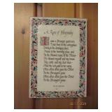 Picture and plant pot with dried fl...