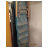 Contents of corner closet, storage ...