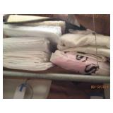 Huge linen lot. Contents of top she...