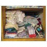 Contents of bathroom cabinet. Large...