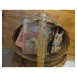 Sewing basket and its contents...