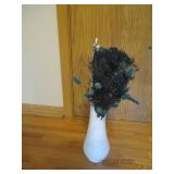 Decorative vase and flowers 24"...