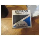 Tamron lense and camera accessories...