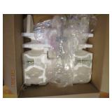 Crystal Clear fine crystal lamp and...