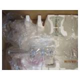 Crystal Clear fine crystal lamp and...