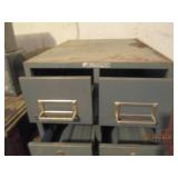 2 Steelmaster metal filing cabinets...