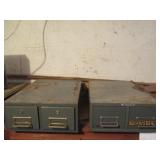 2 Steelmaster metal filing cabinets...