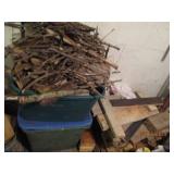 All wood/firewood from the back of ...