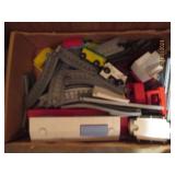 Vintage train set and Legos...