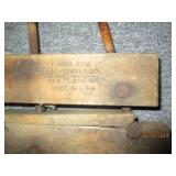 2 vintage wooden clamps...