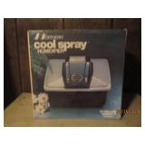 Cool spray humidifier 2 1/2 gallon...