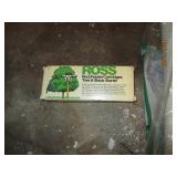 Tree guards, hose, and tree and shr...